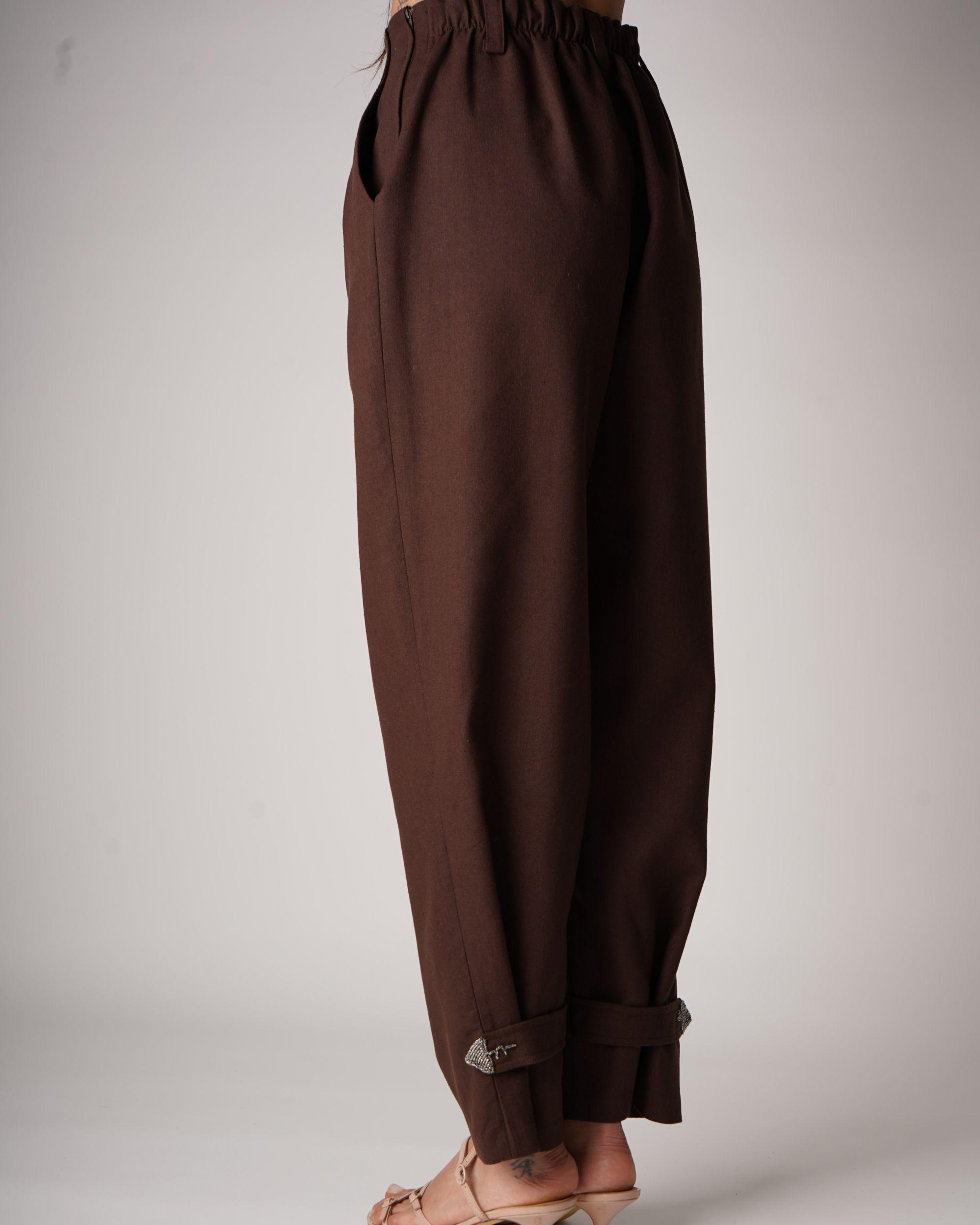 the-brown-linen-motif-pants